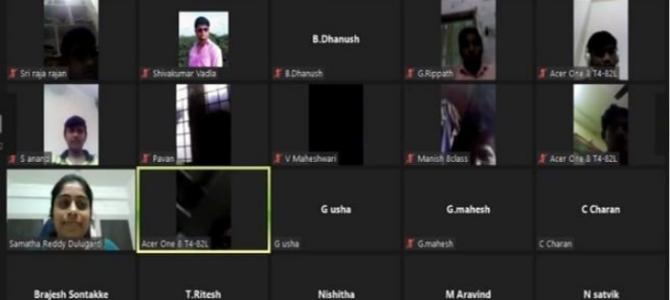 Volunteering Session on “Digital literacy”