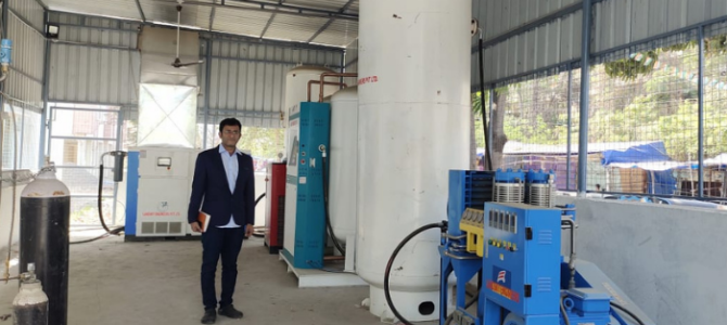 Established a Pressure Swing Adsorption (PSA) Oxygen Plant at Nizamabad Government Hospital Established a Pressure Swing Adsorption (PSA) Oxygen Plant at Nizamabad Government Hospital