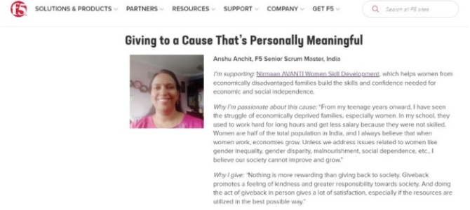 Volunteering Session on “Women Empowerment”