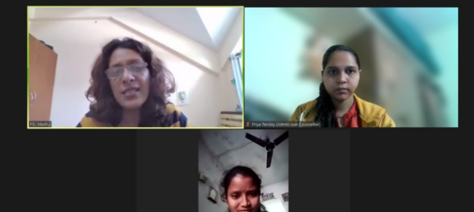 Volunteering Session on “Virtual Interview Skills”