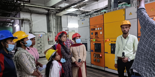 36 Orphan and Semi-Orphan Girls Visit CGI Global for Industrial Exposure