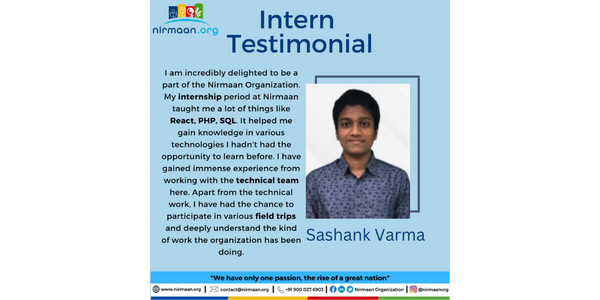 Tech team intern testimonial