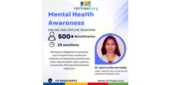 Mental sessions by Dr. Aparna Maramreddy Mental sessions by Dr. Aparna Maramreddy