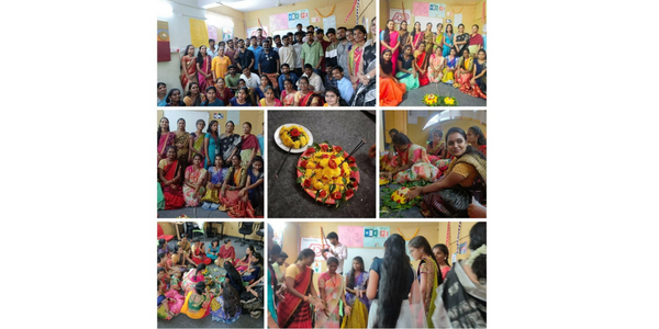 Bathukamma Celebrations at ADP NIRMAAN ORGANIZATION
