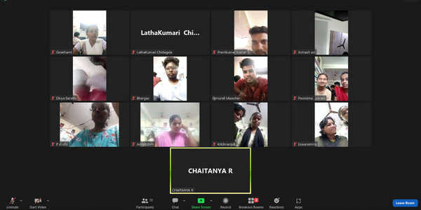 COGNIZANT VOLUNTEERING On ( Industry Orientation and Tenses and Phonetics )