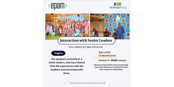 Path To Tech Future project “Women and Child Welfare Department (WCWD) by EPAM