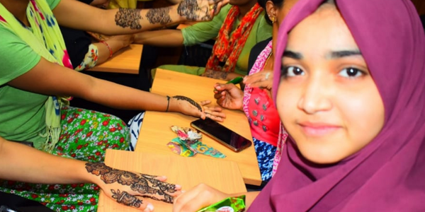 Beautician Giveback Event at WDCW Campus at Yousufguda