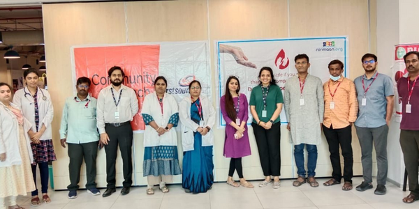 Blood Donation Camp with FirstSource