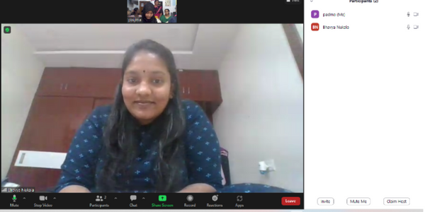 Volunteering Session on “Communication Skills”.