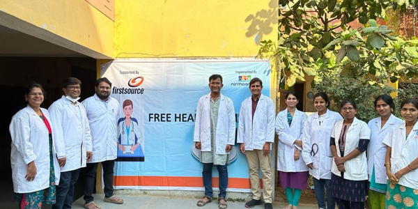 Nirmaan with FirstSource Conducted Multispecialty Health Camps Nirmaan with FirstSource Conducted Multispecialty Health Camps