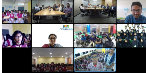 Chubb Global leadership team Interacted with Students Chubb Global leadership team Interacted with Students