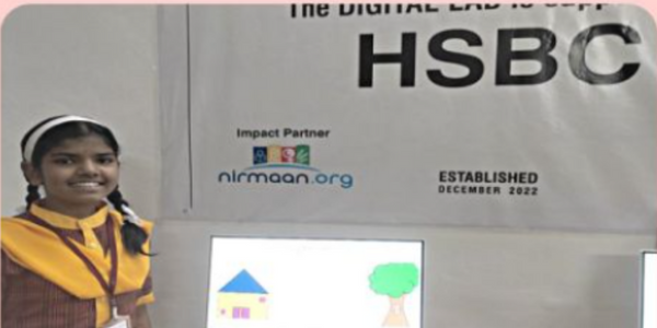 Thanks to HSBC and Nirmaan from Pragati Santosh Tilak