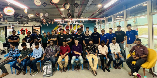 Providing Laptops from AquaSec Leadership for Pwd Students