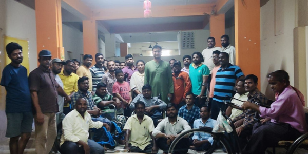 Nirmaan Conducted Interactive Session on Health Exclusively to PwD at Champapet