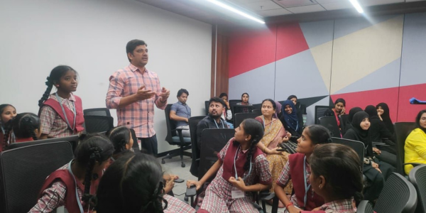 Exciting CGI Visit with 31 Talented GHS Yousufguda Students.