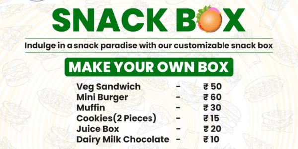 Dive into Oour Snack Paradise at Hope In A Cup Cafe!