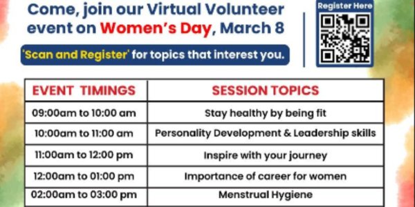 Let’s Make Women’s Day Memorable by Volunteering Together