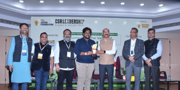 Nirmaan Won the Best Impact Award for Our Women in Tech Project