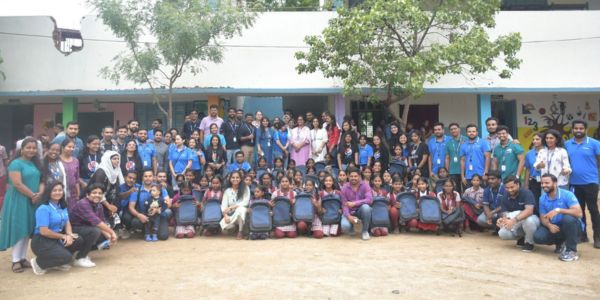 Incredible Opportunity to partner with PepsiCo at ZPHS Beeramguda to Distribute Back To School kits Incredible Opportunity to partner with PepsiCo at ZPHS Beeramguda to Distribute Back To School kits